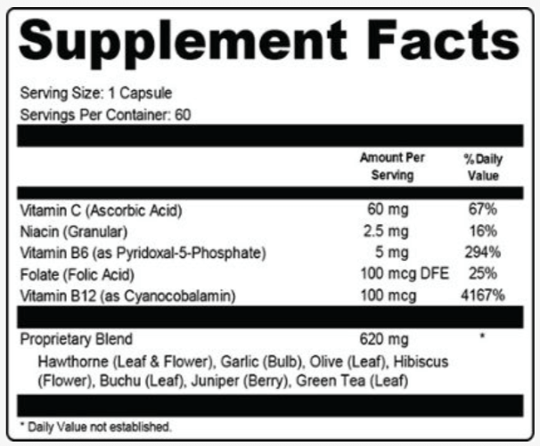 Blood-Pressure-911-supplement-facts-1