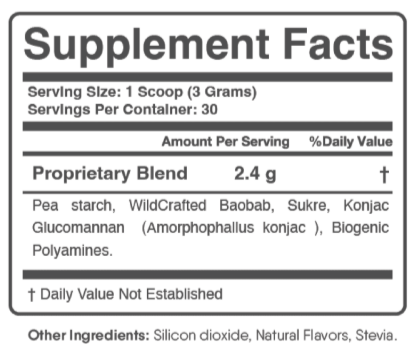 DigestSync supplement facts