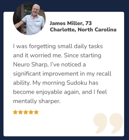 Neuro Sharp Customer Reviews